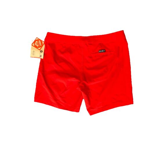 Roxy Lifeguard Board Shorts Size 9‎ – Red NWT Uniform Swim Trunks - Picture 2 of 6